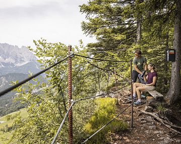 Teufelsgasse am Leerberg in Kirchdorf in Tirol • Region St. Johann in Tirol
