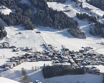 Westendorfer Winter von oben