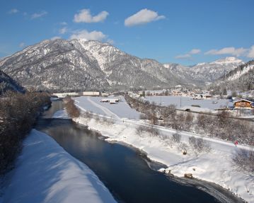 Winter landscape in Erpfendorf - St. Johann in Tirol region