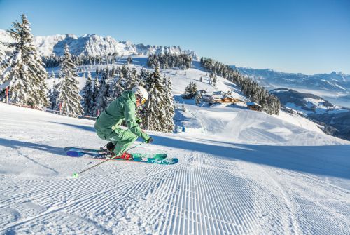 On the piste to Jochstubn