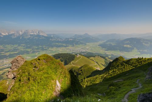 Uitzicht op St. Johann in Tirol - regio St. Johann in Tirol