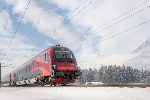 Bahn im Winter - Region St. Johann in Tirol