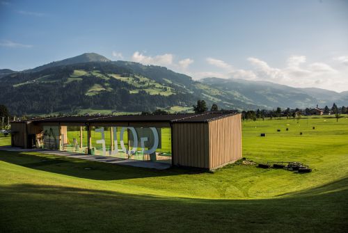 The driving range on Westendorf golf course