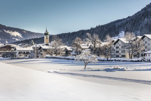 Ferienort Westendorf in Tirol im Winter