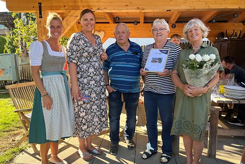 Gästeehrung Appartement Bichler - Detlef und Jutta Adler - 30 Jahre