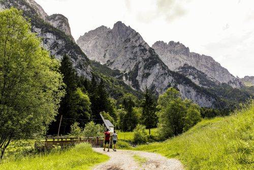 Kaiserbach valley Koasa Trail Stage 2 - St. Johann in Tirol region