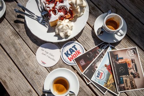 KAT Walk Kitzbüheler Alpen Kaffee und Kuchen Stärkung