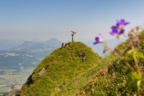 Kitzbüheler Horn met familie