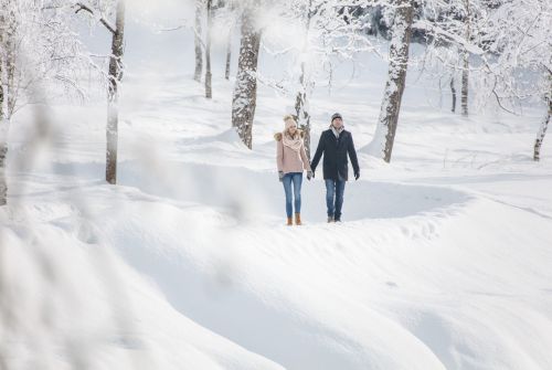 Pillerseetal - Winterwandern am Lauchsee in Fieberbrunn