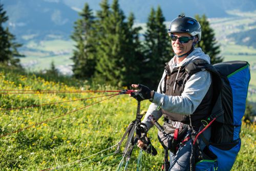 Paragliding Kitzbüheler Horn - St. Johann in Tirol region