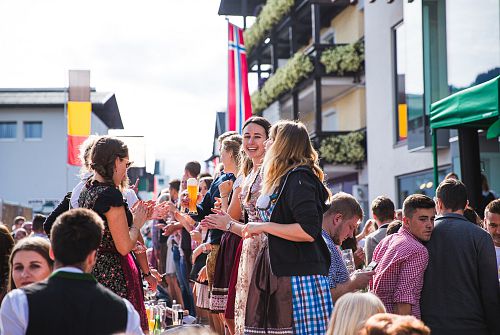 Partystimmung Knödelfest - Region St. Johann in Tirol