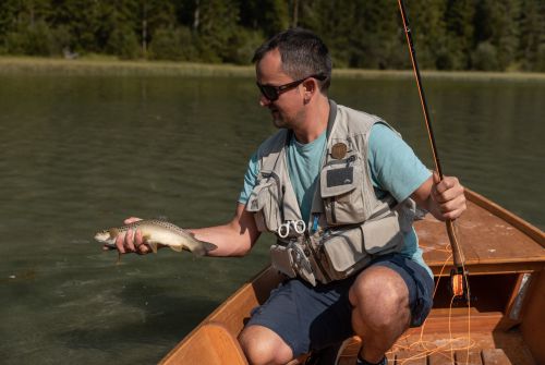 Pillerseetal - Fishing at Pillersee