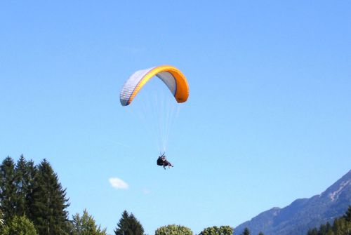 Paragliding liberates and provides overview - PillerseeTal