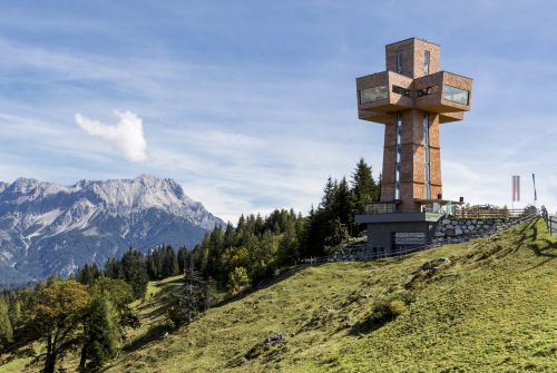 PillerseeTal - Uitzicht op het Jakobskreuz