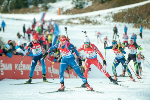 Biathlon Hochfilzen - Staffel Damen © C. Einecke