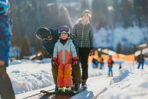 Skifahren Kinder Region Hohe Salve
