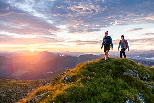 Sonnenaufgang am Berg