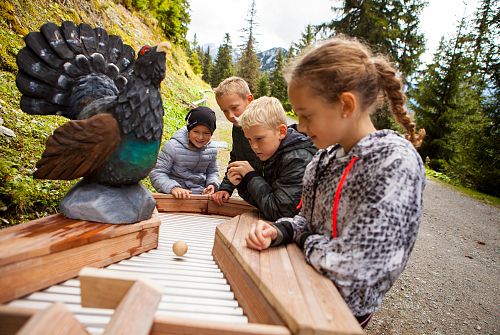 Eines von sieben Bergerlebniswelten