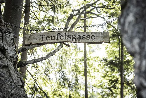 Teufelsgasse am Leerberg in Kirchdorf in Tirol • Region St. Johann in Tirol