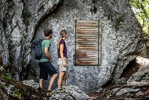 Teufelsgasse am Leerberg in Kirchdorf in Tirol • Region St. Johann in Tirol