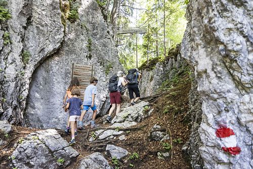 Teufelsgasse am Leerberg in Kirchdorf in Tirol • Region St. Johann in Tirol