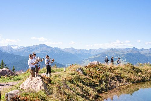 Weisenbläsertreffen 2025 in der Region Hohe Salve