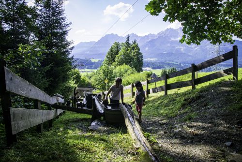 Wiesenschwanger waterspeeltuin - regio St. Johann in Tirol